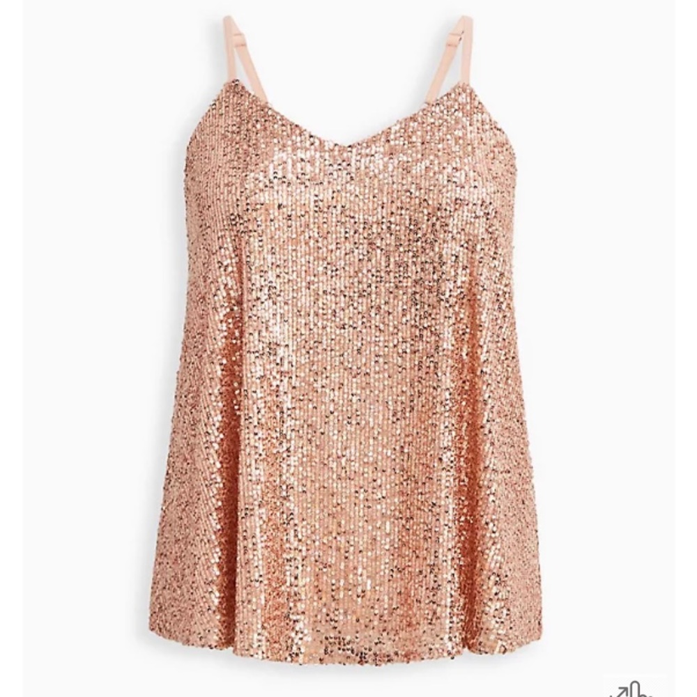 SOPHIE SEQUIN SWING CAMI